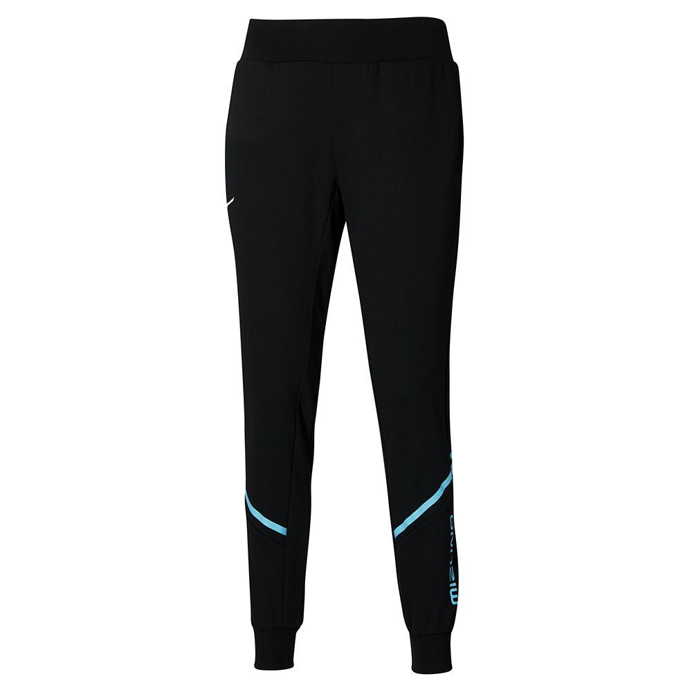 Mizuno Athletics Sweat Ženske Hlače Crne | IKCZGX483