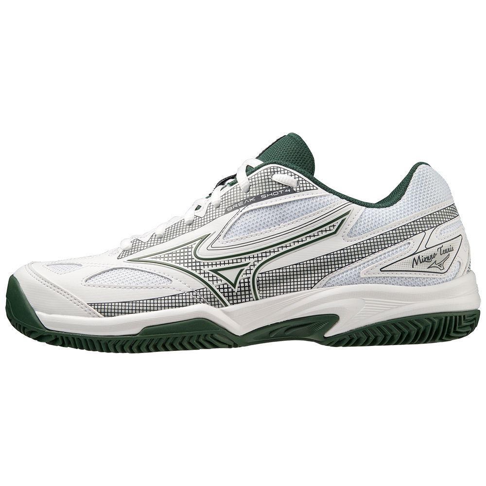 Mizuno Break Shot 4 Cc Muške Tenisice za Tenis Bijele | DVSCOY270