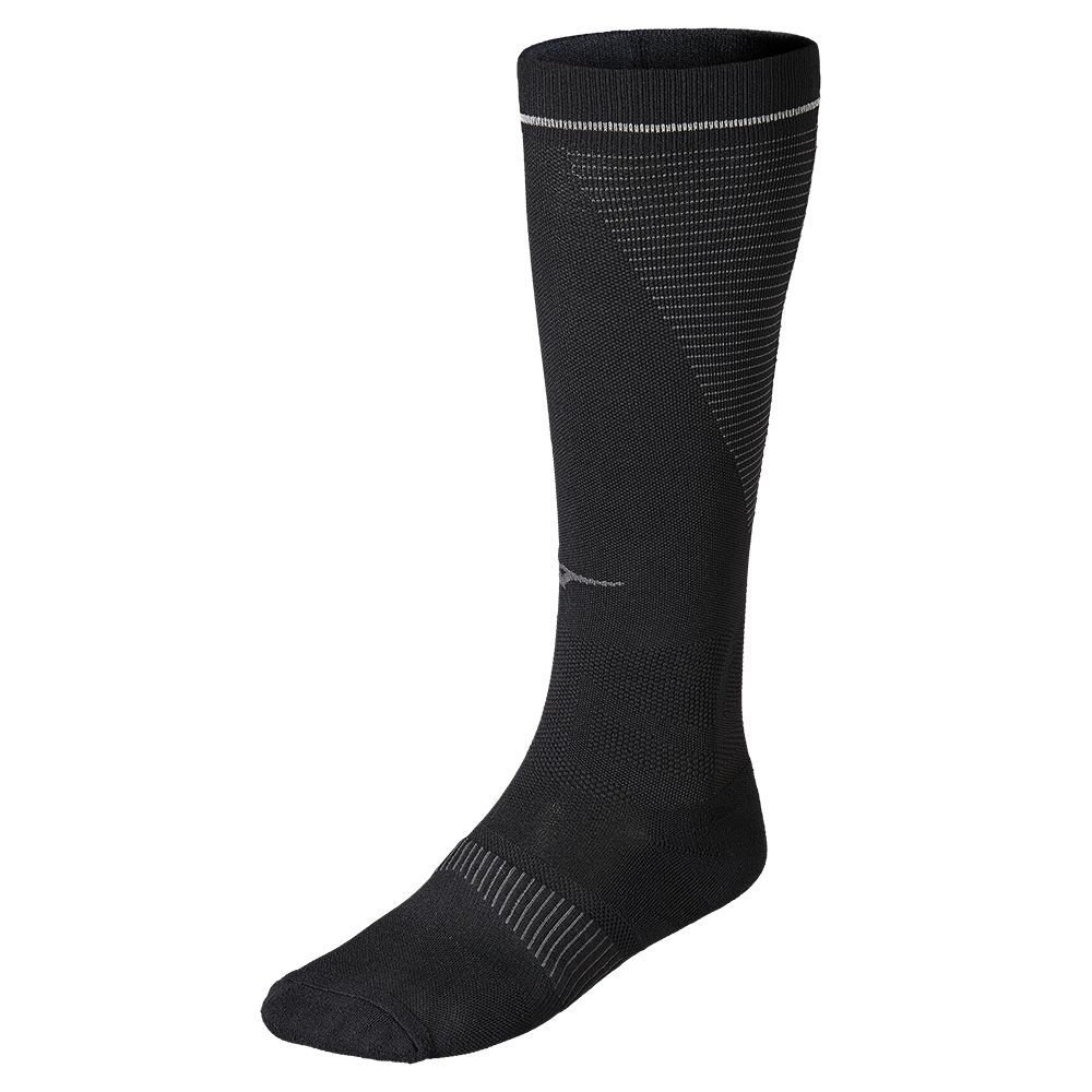 Mizuno Compression Ženske Čarape Crne | LITBYG945