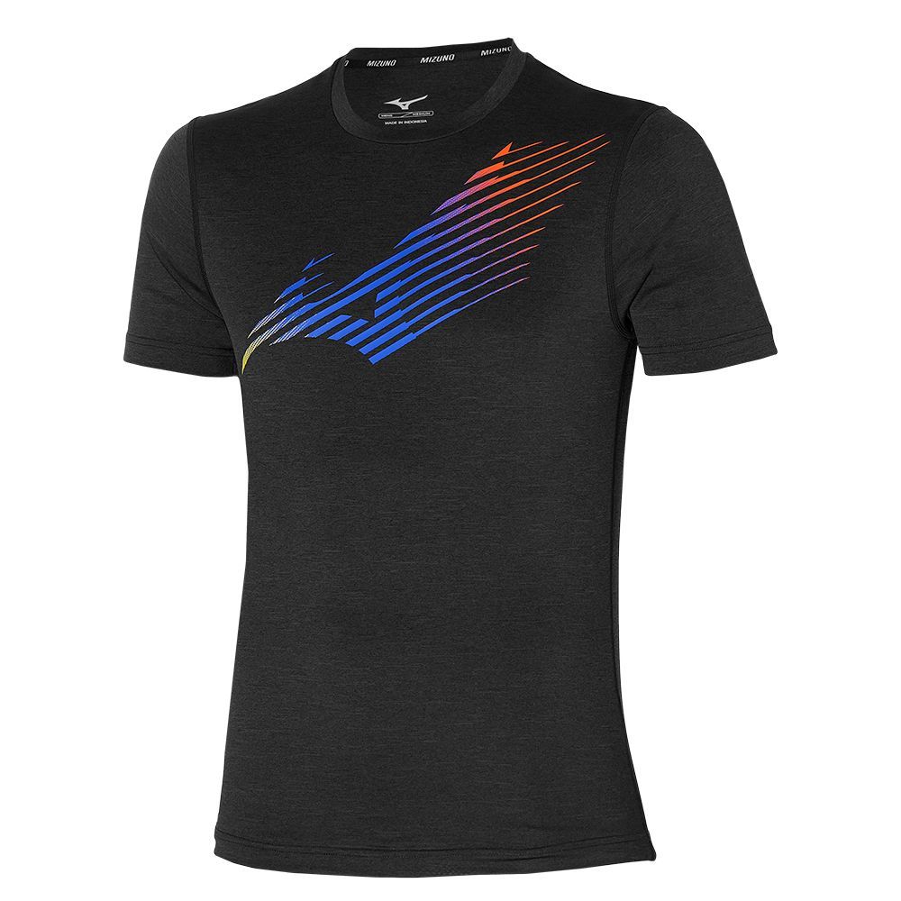 Mizuno Core Graphic Rb Tee Muške Topi Crne | LTDORG803