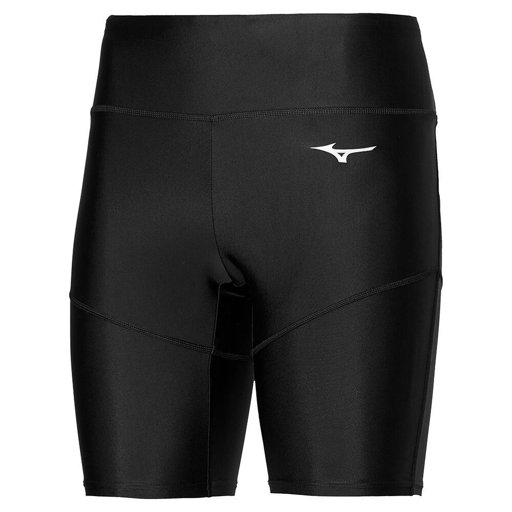 Mizuno Core Mid Ženske Tajice Crne | LONJVT683