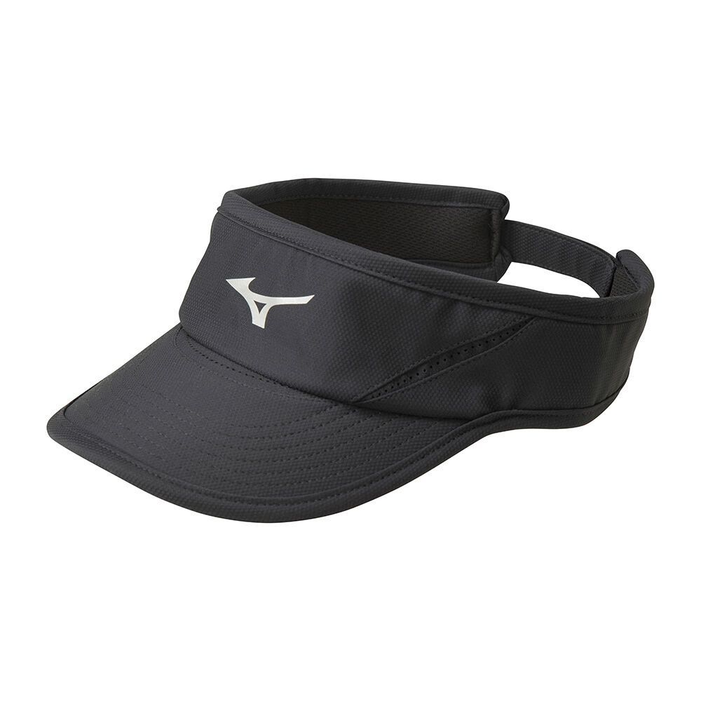 Mizuno Drylite Visor Ženske Pokrivala Za Glavu Crne | GNFKEW356