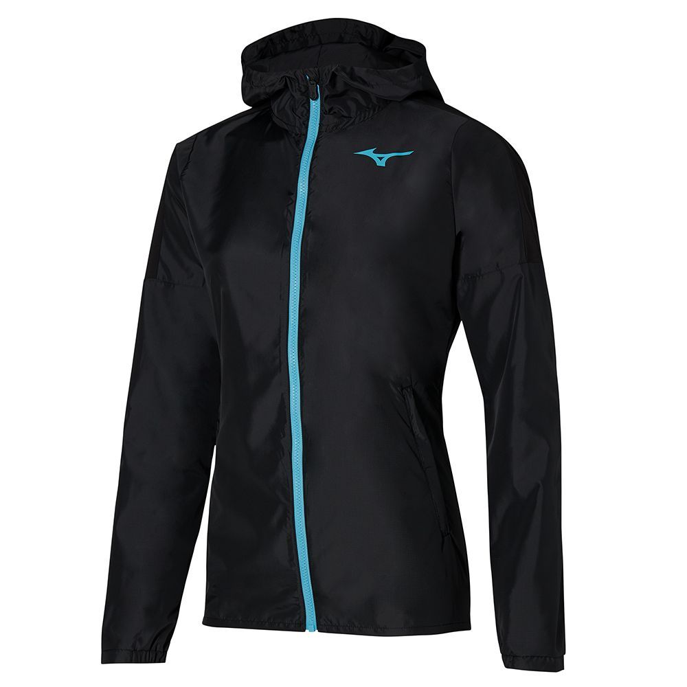 Mizuno Hoody Ženske Jakne Crne | NRPHLF869