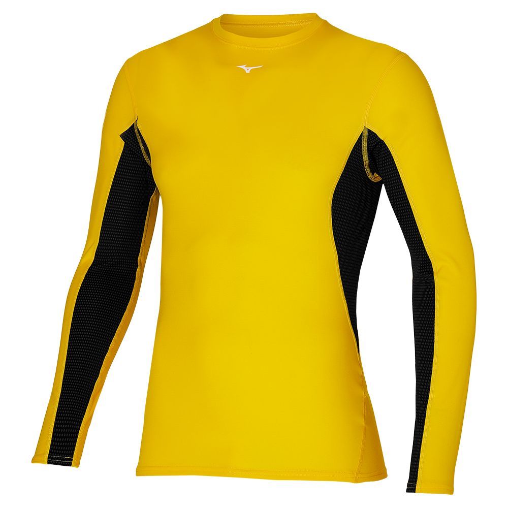 Mizuno Mid Weight Crew Muške Topi Bijele | MWVLQX643