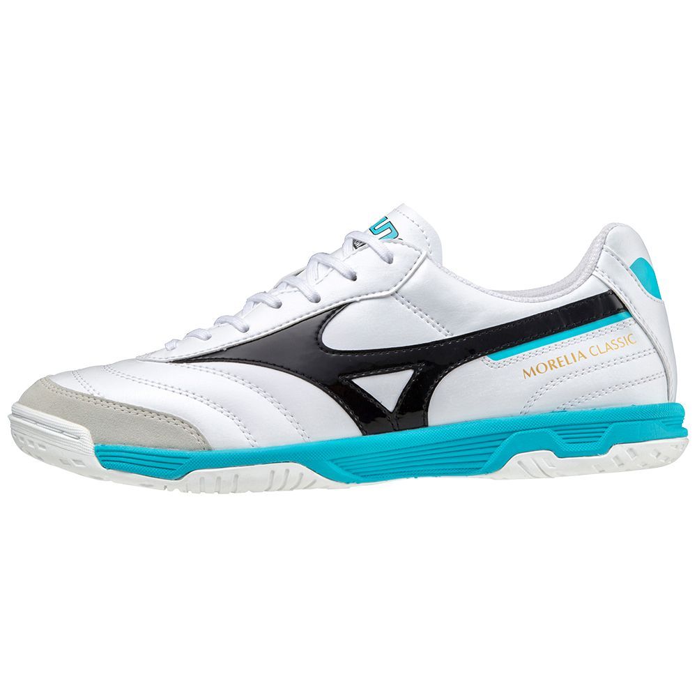 Mizuno Morelia Sala Classic In Ženske Kopačke Za Nogomet Bijele | WABZMX912