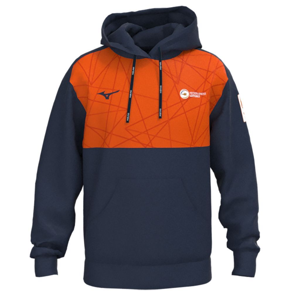 Mizuno Nevobo Pro Hoodie Muške Topi Crvene | KIEBTP417