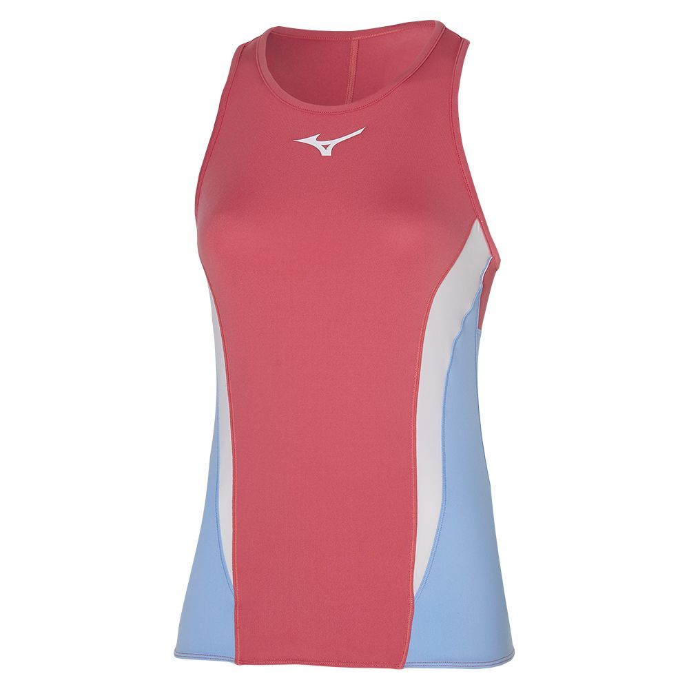 Mizuno Printed Tank Ženske Topi Crvene | NZUTKI792