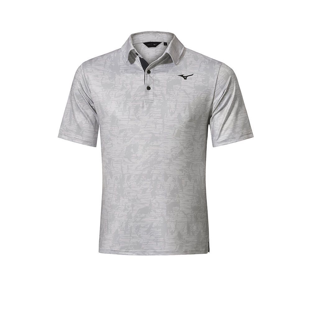 Mizuno Qd Hazard Polo Muške Topi Sive | APKECZ469