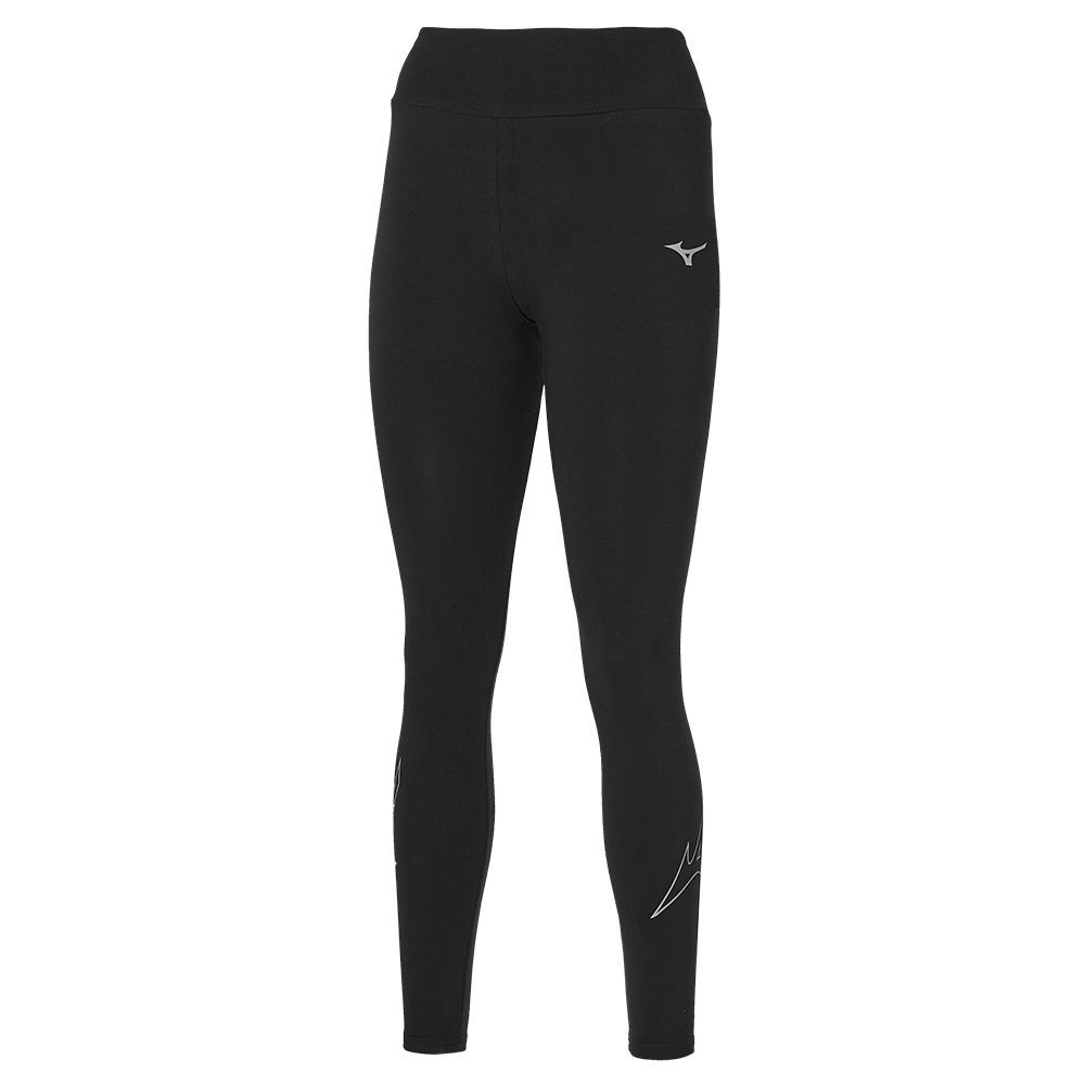 Mizuno Rbs Ženske Tajice Crne | BJGHNQ137