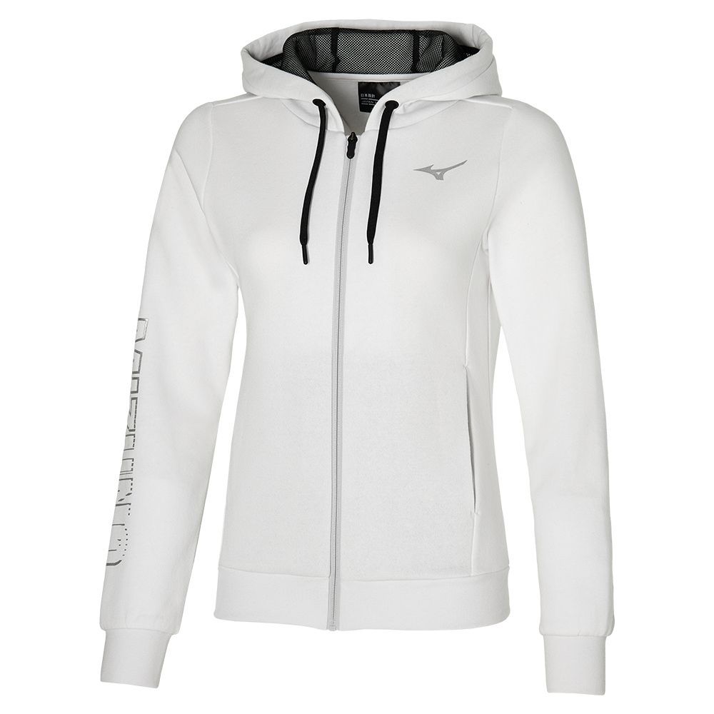Mizuno Sweat Ženske Jakne Bijele | WLUCDX789