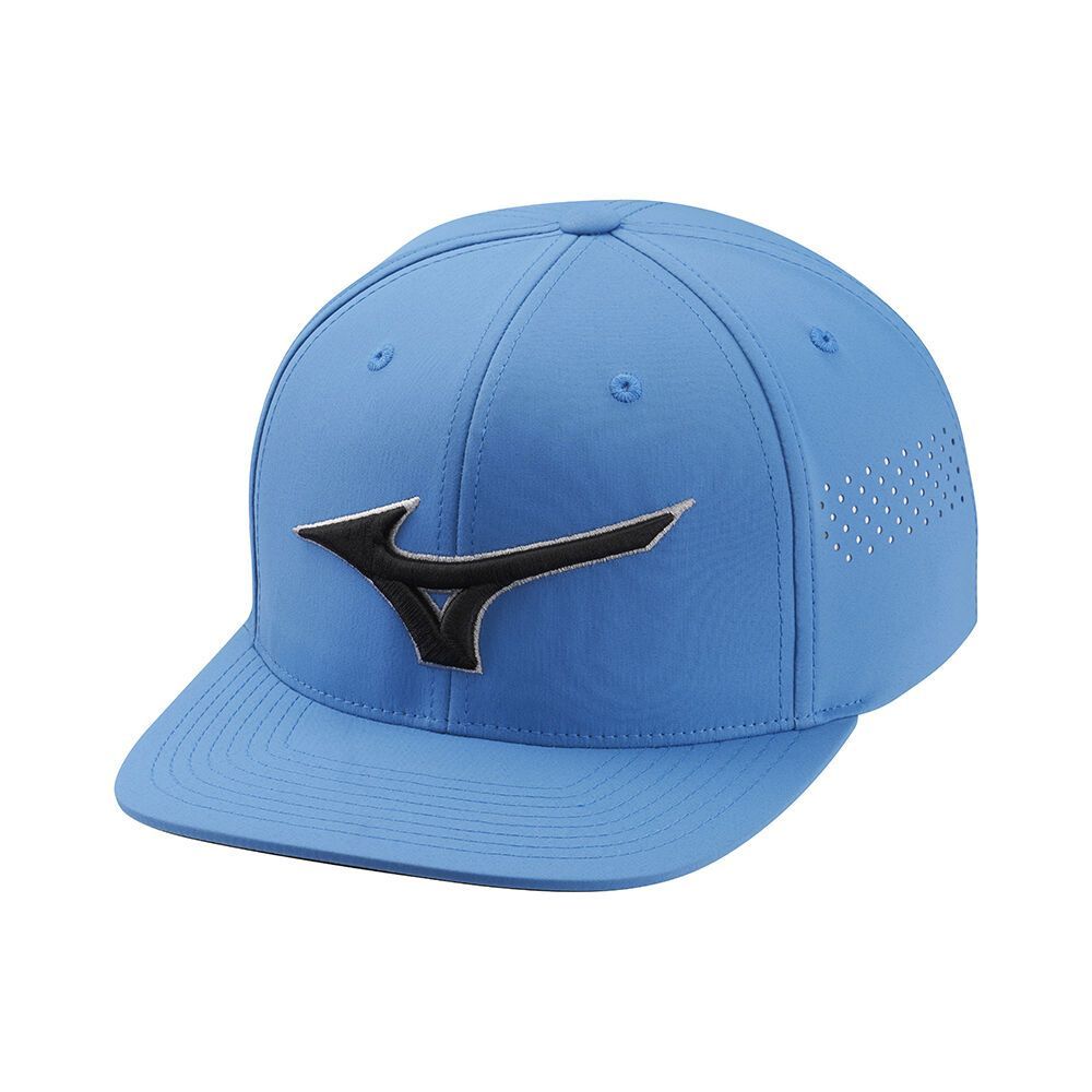 Mizuno Tour Flat Snapback Ženske Pokrivala Za Glavu Plave | YMOWFH250
