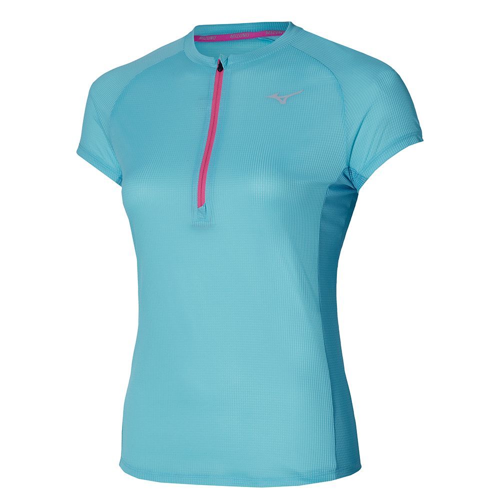 Mizuno Trail Dryaeroflow Hz Tee Ženske Topi Smeđe | ERPOTA845