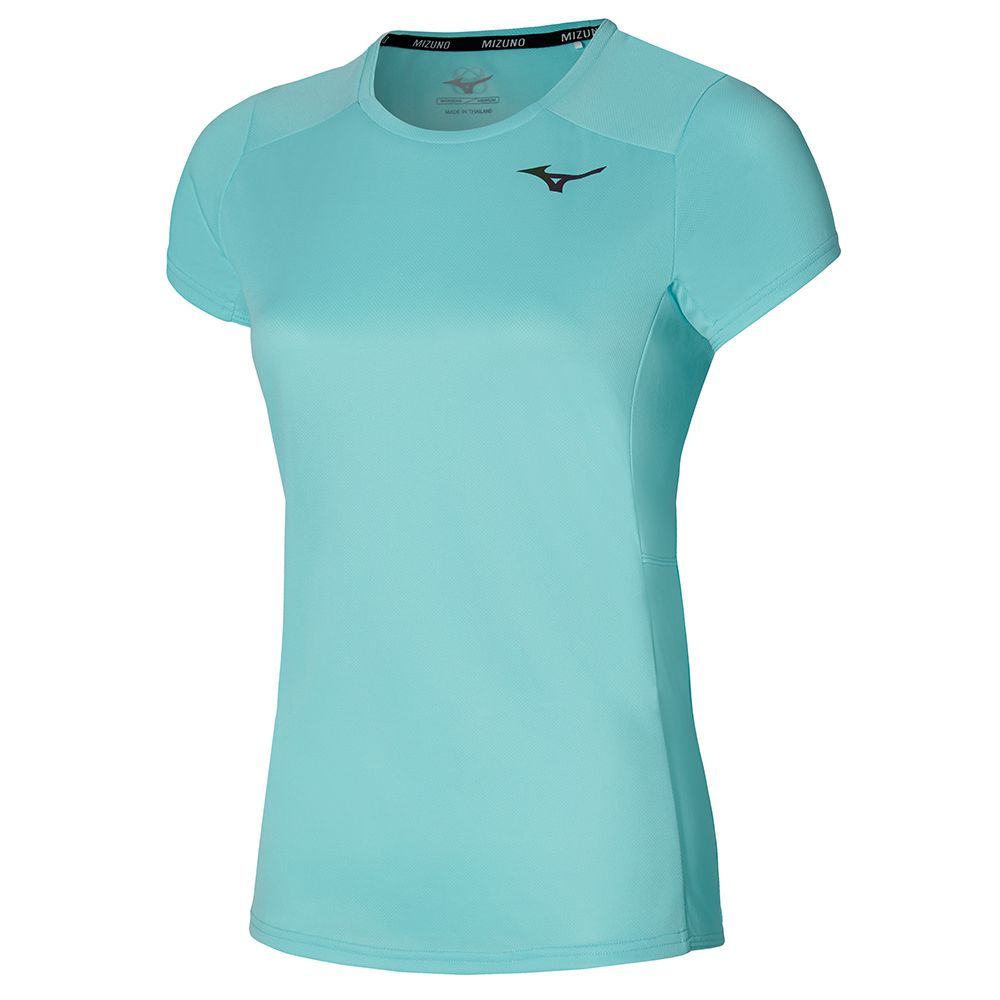 Mizuno Two Loop 88 Tee Ženske Topi Tirkizne | TAYKOC254