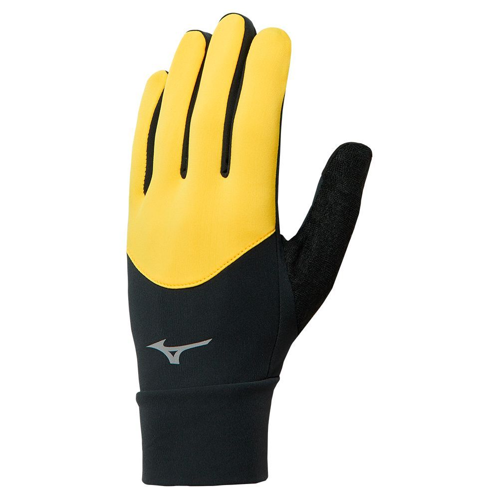 Mizuno Warmalite Ženske Rukavice Crne Žute | ZCKDYB201