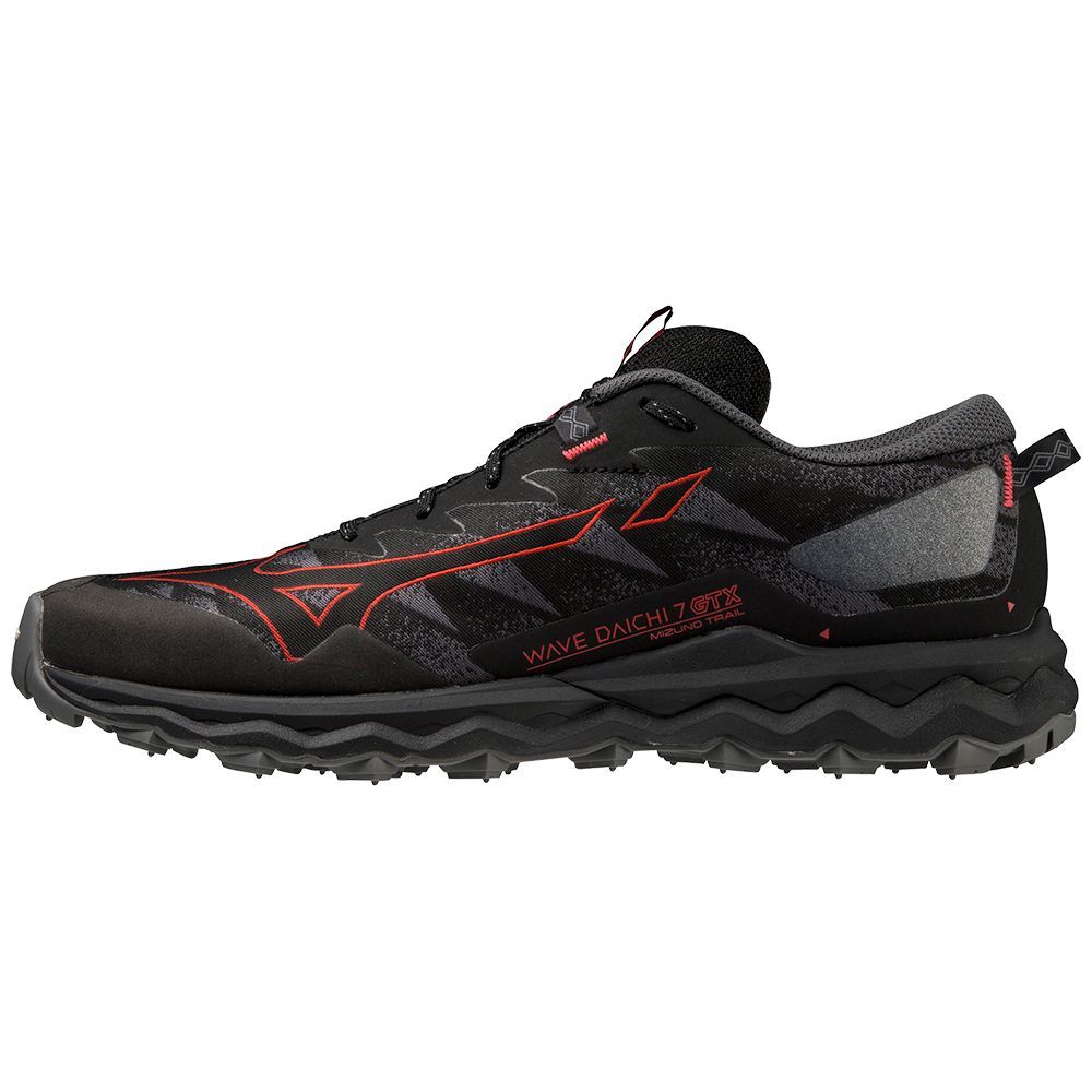 Mizuno Wave Daichi 7 Gtx Muške Trail Tenisice Crne | MHZYPX680