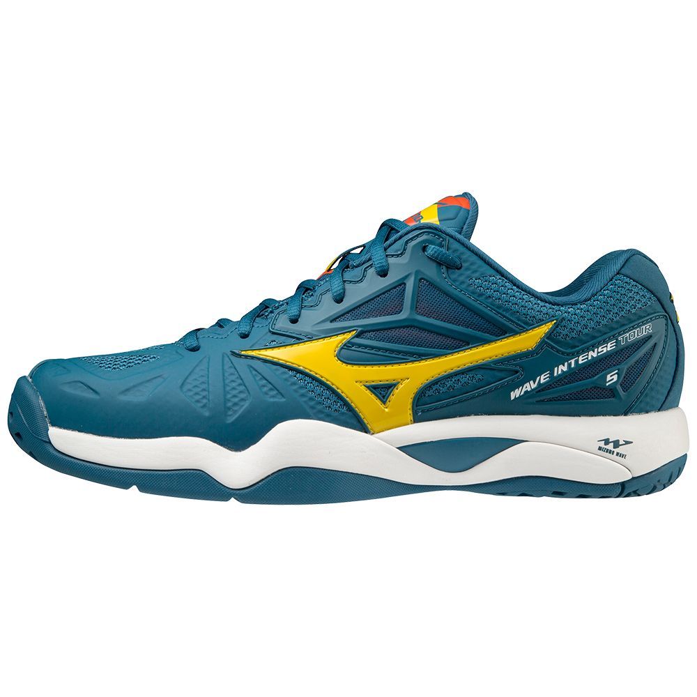 Mizuno Wave Intense Tour 5 Ac Muške Tenisice za Tenis Plave | QCDSGP576
