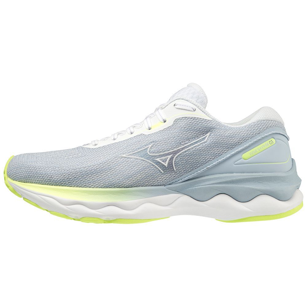 Mizuno Wave Skyrise 3 Ženske Tenisice za Trcanje Bijele | ZYETQG845
