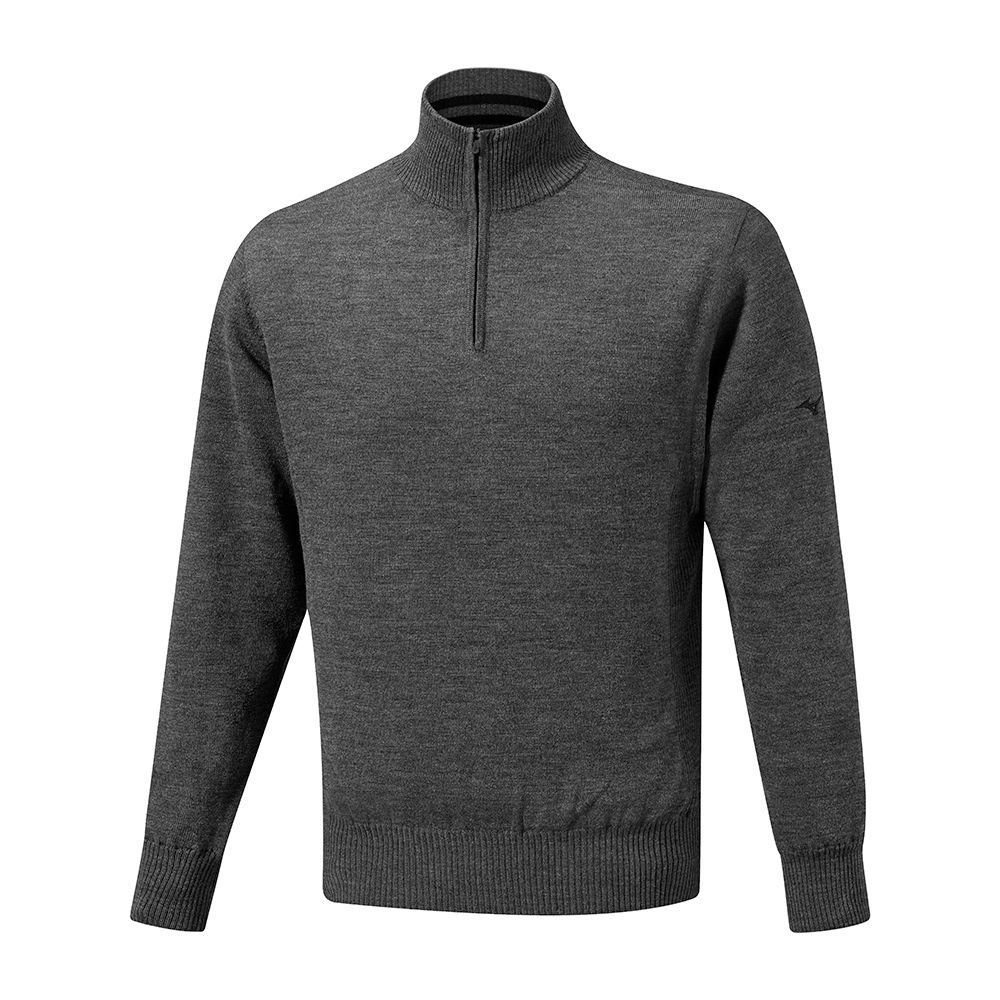 Mizuno Windproof Jumper Muške Topi Sive | WLNVBS147